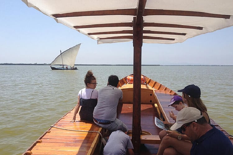 Promenade en barque dans l’Albufera de Valencia